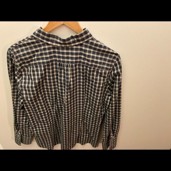 LANDS ‘END Button Down Blouse - Picture 8 of 9
